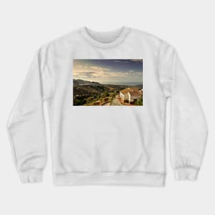 Frigiliana Andalucia Costa Del Sol Spain Crewneck Sweatshirt